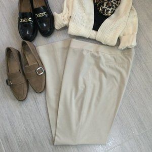 Nine West "The Trouser" Pants - sz 10 - beige